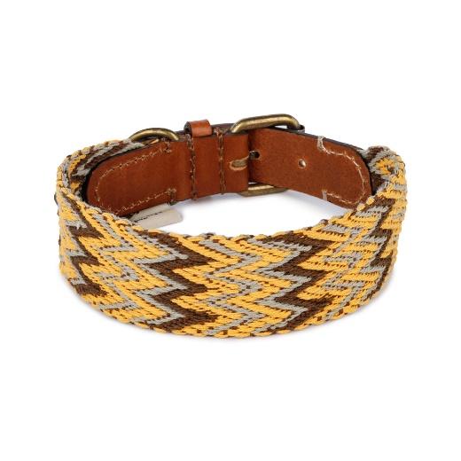 ① Buddys｜Peruvian 首輪 Yellow